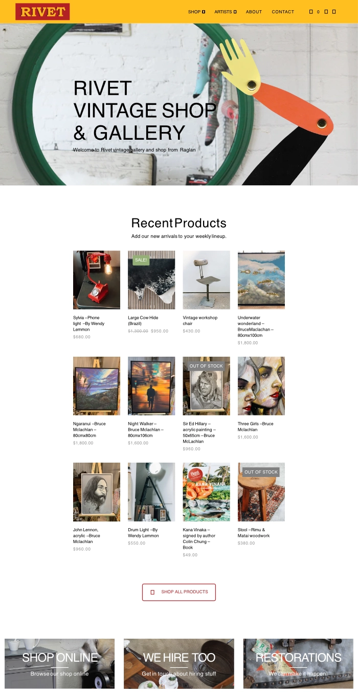 Rivet Vintage Shop NZ